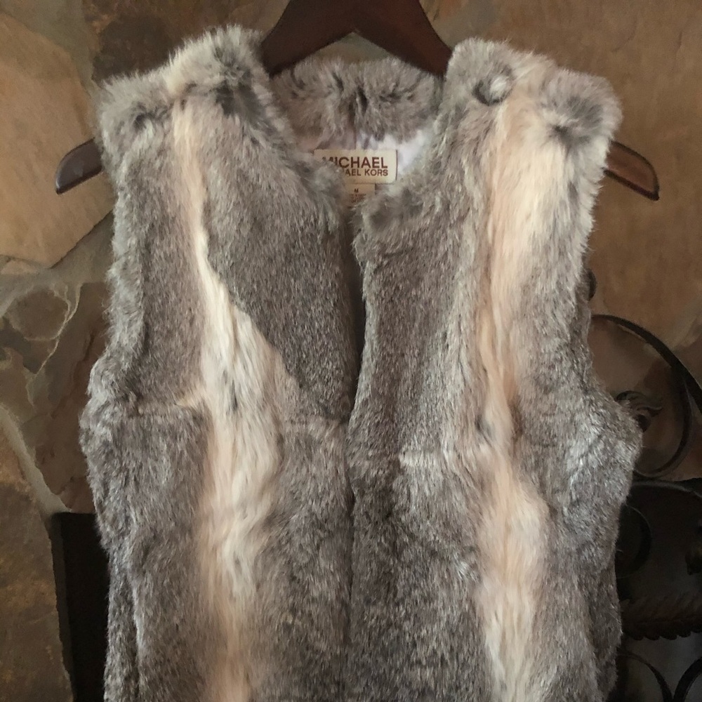 Michael Kors Faux Fur Vest